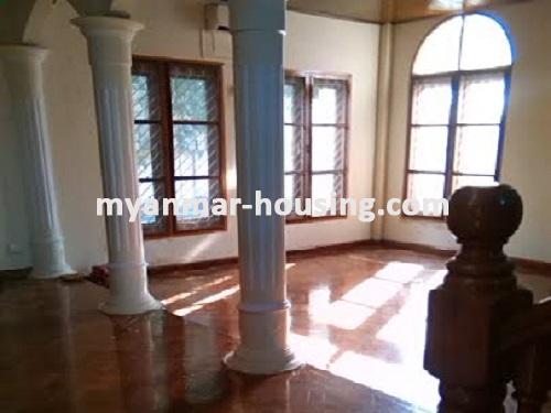 Myanmar real estate - for rent property - No.1578 - Landed House for rent suitable for Office near Gamone Pwint Shopping Mall! - Downstairs