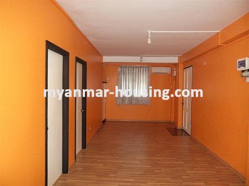 Myanmar real estate - for rent property - No.1747 - An apartment with the best decoration in Kamaryut! - View of the well-decorated partition.