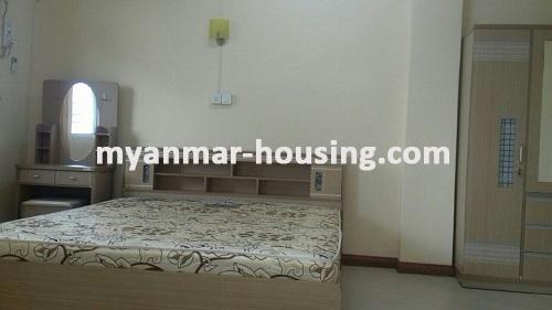 Myanmar real estate - for rent property - No.2369 - There is a good room for rent in Sandar Myaing Condo. - 