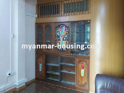 Myanmar real estate - for rent property - No.2457 - Nice apartment with fair price in downtown! - View of the bed room.
