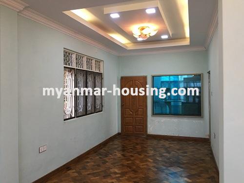 Myanmar real estate - for rent property - No.2567 - Pleasant landed house for company or office in Aung Myay Thar Si Housing. - View of the room