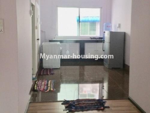Myanmar real estate - for rent property - No.2635 - Good news for those who want to live near Dagon Centre II, Myaynigone, Sanchaung! - View of the kitchen.