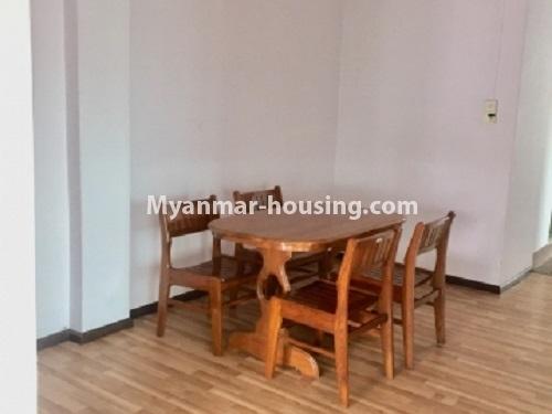 Myanmar real estate - for rent property - No.2635 - Good news for those who want to live near Dagon Centre II, Myaynigone, Sanchaung! - View of the dinning room.
