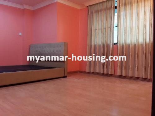Myanmar real estate - for rent property - No.2647 - A beautiful condo to live in Kamaryut! - View of the bed room.