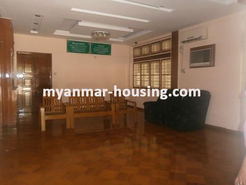 Myanmar real estate - for rent property - No.2650 - House with many rooms is good for office! - Inside View