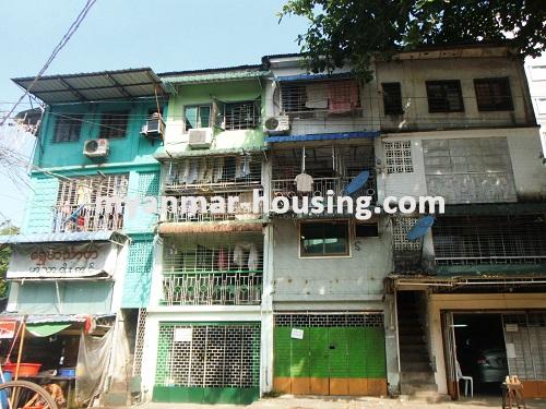 Myanmar real estate - for rent property - No.2708 - Apartment for rent in Sanchaung ! - View of the building.
