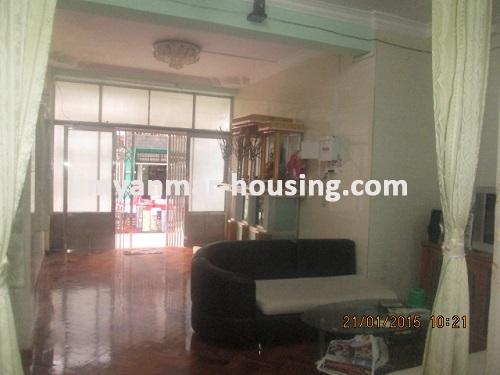 Myanmar real estate - for rent property - No.2774 - Ground Floor for rent suitable for Office near Hledan! - View of the inside.