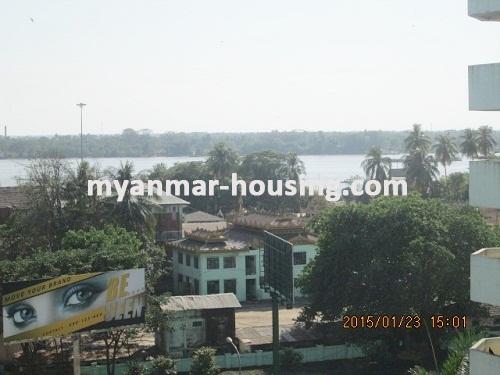 Myanmar real estate - for rent property - No.2888 - Well-lighted room with River-View ! - River View