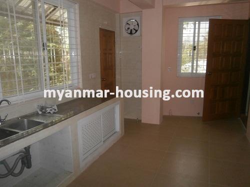 Myanmar real estate - for rent property - No.2908 - Looking for a new house for residential near Junction 8 , Mayangone Township? - View of the kitchen