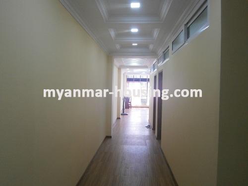 Myanmar real estate - for rent property - No.2914 - Ready to Stay Room located in the most well-known Area! - Inside Corridor