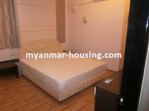 Myanmar real estate - for rent property - No.2918 - Modern Style Refurbished and furnidhed room located in China Town Area! - View of the bed room