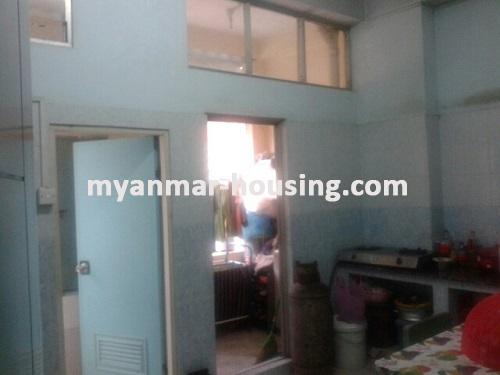 Myanmar real estate - for rent property - No.2961 - Condo for rent with reasonable price lcoated in Ahlone Township! - View of the kitchen room.