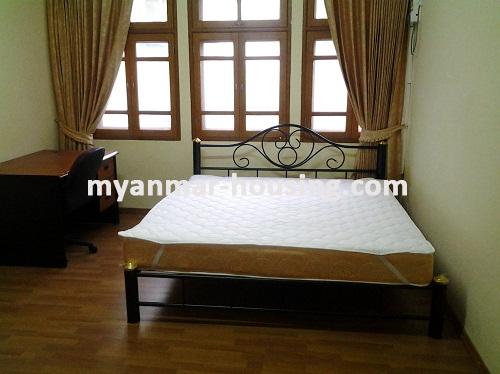 Myanmar real estate - for rent property - No.3003 - Spacious Room for Rent lcoated in Kabar Aye Villa Condominium! - Bed Room