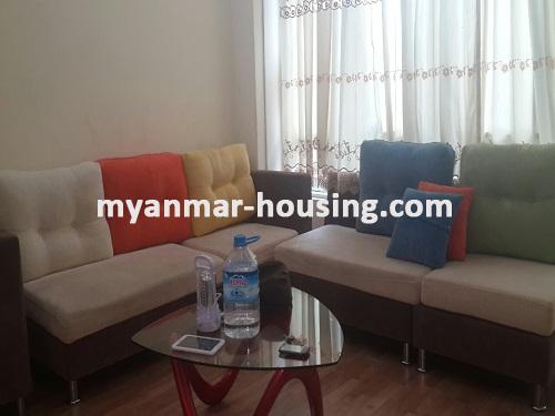 Myanmar real estate - for rent property - No.3005 - Well-decorated condominium for rent in Dagon Township! - 
