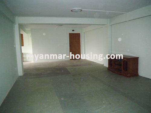 Myanmar real estate - for rent property - No.3048 - One available condo apartment for rent in Sanchaung! - View of the living.