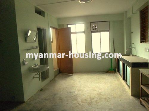 Myanmar real estate - for rent property - No.3048 - One available condo apartment for rent in Sanchaung! - View of the Kitcken.