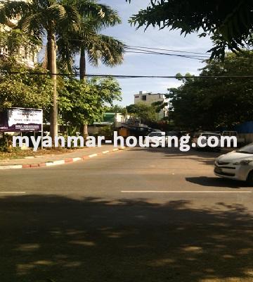 Myanmar real estate - for rent property - No.3100 - High floor level condominium for rent in Kamaryut township. - 