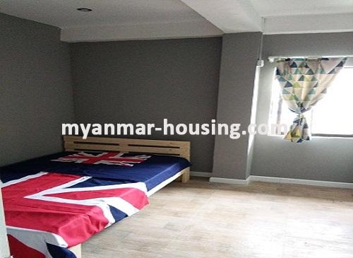 Myanmar real estate - for rent property - No.3212 - Luxurus decorated Condominium for rent in Muditar Housing - View of bed room