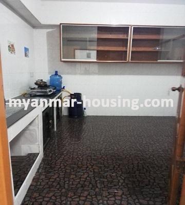 Myanmar real estate - for rent property - No.974 - Available for rent a good flat in SandarMyaing Condominium. - 