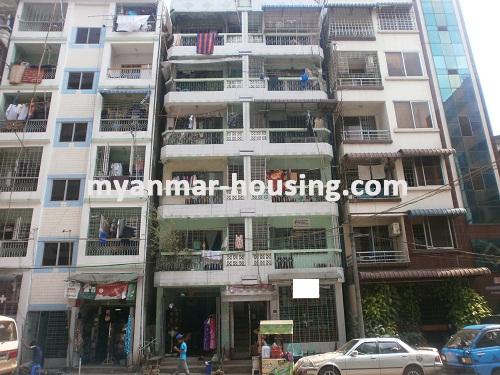 Myanmar real estate - for sale property - No.2544 - Nice apartment  for  rent  now! - View of the building.