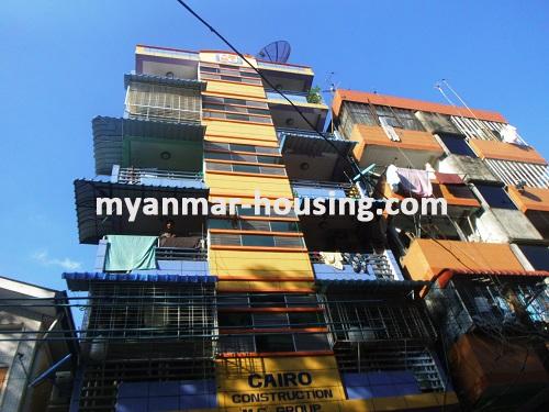 Myanmar real estate - for sale property - No.2686 - Apartment for sale in Sancahung ! - View of the building.