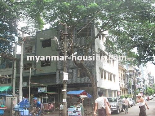 Myanmar real estate - for sale property - No.2884 - Landed house for sale, Kyeemyindaing! - View of the building.