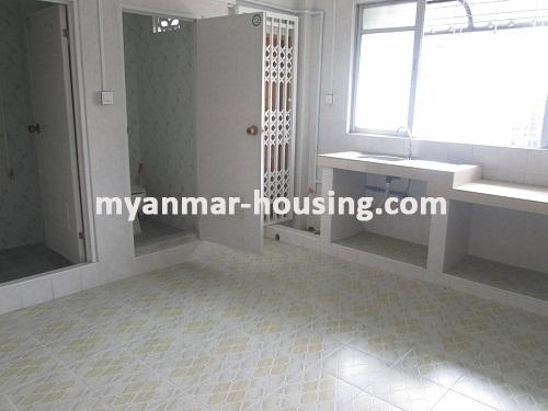 Myanmar real estate - for sale property - No.2889 - A splendid condo for sale, Latha! - the view of the kitchen