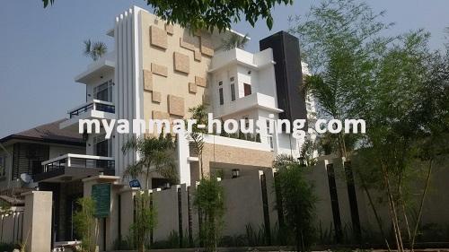Myanmar real estate - for sale property - No.2904 - Western decoration landed house! - 