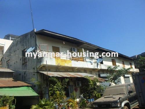 Myanmar real estate - for sale property - No.2930 - Good landed house for sale in Mayangone ! - View of the building.