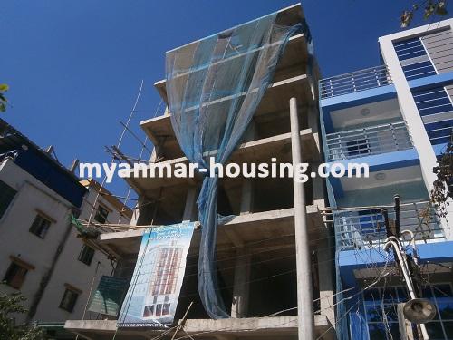 Myanmar real estate - for sale property - No.2949 - Apartment for sale in Thin Gann Gyun ! - View of the apartment.