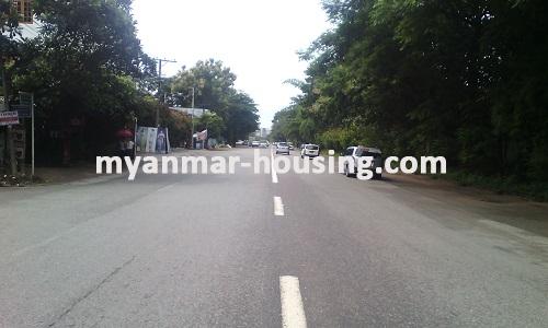 Myanmar real estate - for sale property - No.2965 - Wide ground floor with Attic for sale is available nearby Moe Kaung main Road - 