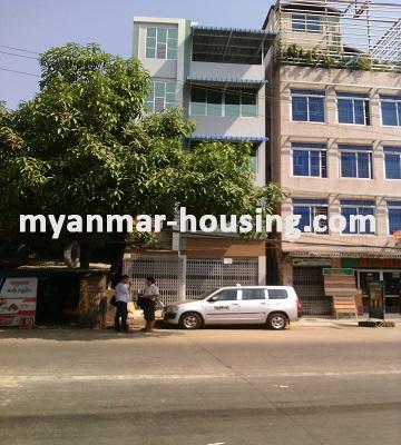 Myanmar real estate - for sale property - No.3000 - Available for sale landed house with five building stories in Hlaing Township. - 