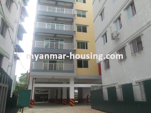 Myanmar real estate - for sale property - No.3007 - Good condo room for sale in Tin Gann Gyun Township. - View of the building
