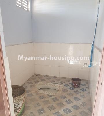 Myanmar real estate - for sale property - No.3410 - Newly built condominium room for sale in Tauggyi! - common toilet