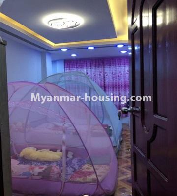 Myanmar real estate - for sale property - No.3505 - First Floor Apartment for Sale in Hlaing! - another view of single bedroom