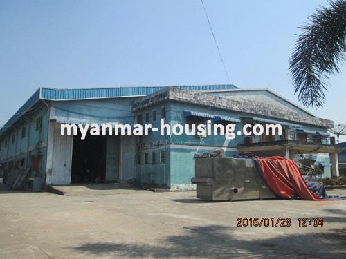 缅甸房地产 - 土地物件 - No.2211 - Good news for Investments in Shwe Pyi Thar ! - View of ware house.