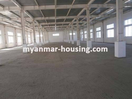 缅甸房地产 - 土地物件 - No.2216 - An accomplished warehouse for factory in Shwe Pyi Thar! - downstairs of the warehouse