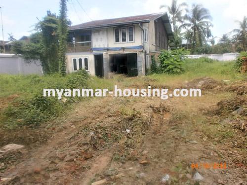 ミャンマー不動産  - 土地物件 - No.861 - Good wide land to sell in Insein township! - View of the infront.