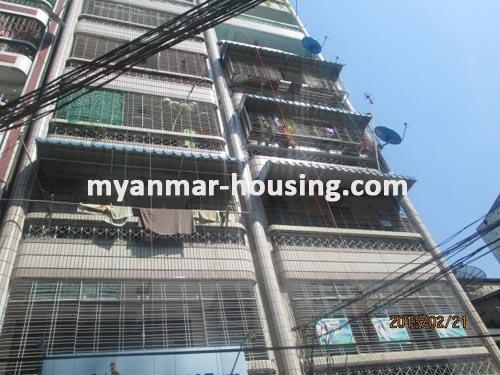 ミャンマー不動産 - 賃貸物件 - No.1122 - An apartment for rent in Mingalar Taung Nyunt ! - View of the apartment.