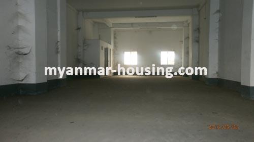 Myanmar real estate - for rent property - No.1216 - Ground floor for rent in Botahtaung! - View of the inside.