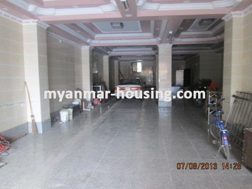 Myanmar real estate - for rent property - No.1461 - Spacious room near Kandawgyi lake! - View of the  room.