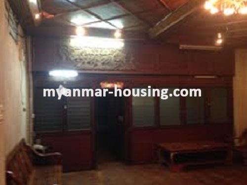 Myanmar real estate - for rent property - No.1528 - Good apartment with easy transportation! - View of the inside.