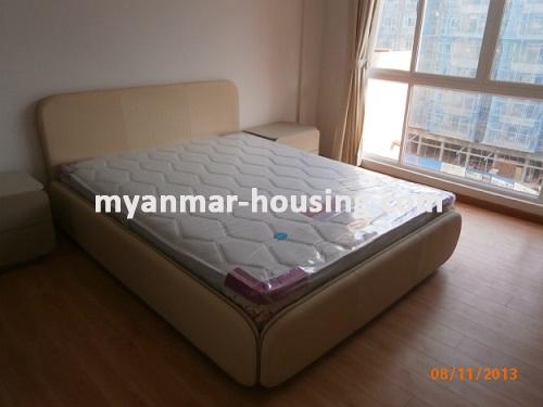 Myanmar real estate - for rent property - No.1600 - A nice condo with good view to rent  in Thanlyin . - View  of the bed room