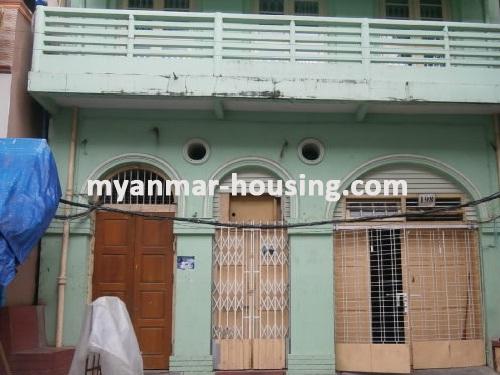 Myanmar real estate - for rent property - No.1696 - It is good to open for hotel or guest house in downtown! - Close view of the building.