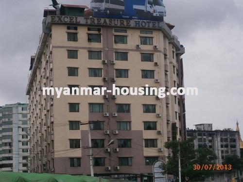 ミャンマー不動産 - 賃貸物件 - No.1697 - Nice location for rent in Bahan - View of the building.