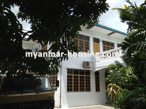 Myanmar real estate - for rent property - No.1699 - Great landed house for rent  in Hlaing - 