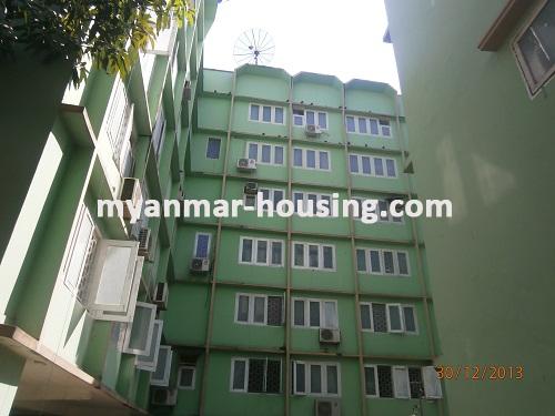 Myanmar real estate - for rent property - No.1789 - Condo near cinema in Dagon! - View of the building.