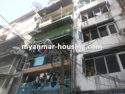 Myanmar real estate - for rent property - No.1804 - Two storeys for rent in downtown! - View of the building.