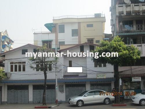 Myanmar real estate - for rent property - No.1864 - Nice landed house for rent  near Kabaraye! - View of the house.