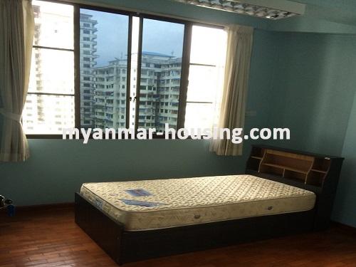 ミャンマー不動産 - 賃貸物件 - No.2001 - Good Condominium for rent in Pearl Condo - View of Single Bed room